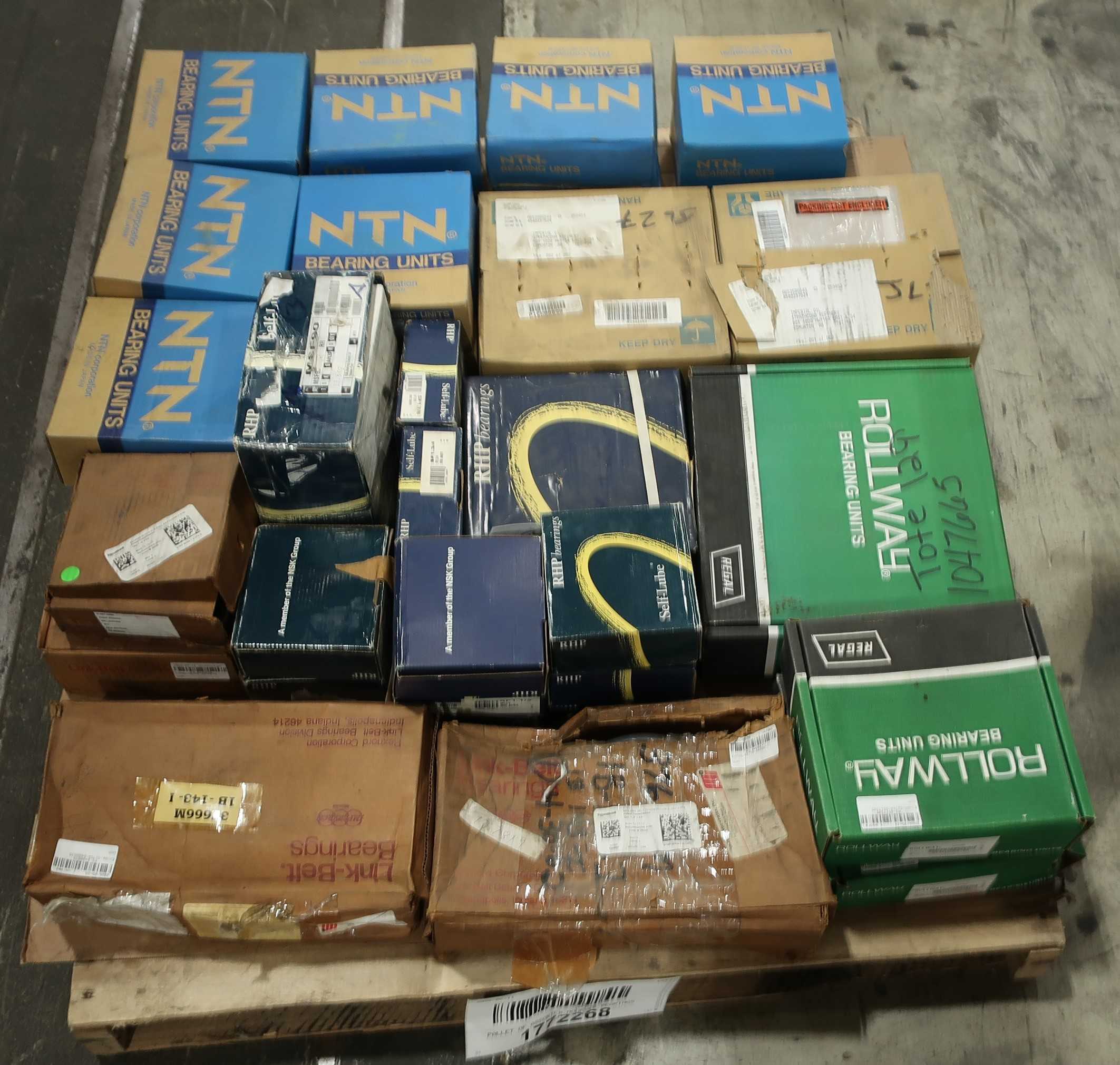 SKU 1772268 - PALLET OF ASSORTED MOUNTED BEARINGS - BEARINGS