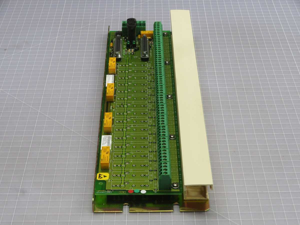 EMERSON CL6898X1-A1 ANALOG TERMINAL PANEL 24VDC T246441 - PLC MODULES