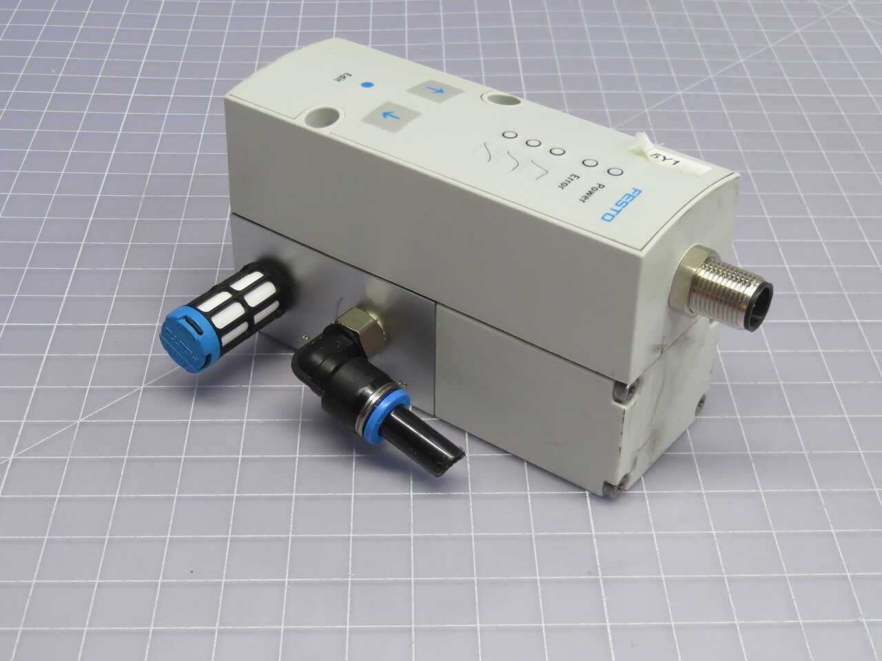 FESTO VPPM-6L-L-1 G18-0L6H-V1N PROPORTIONAL PRESSURE REGULATOR VALVE, G1/8, 0-6 BAR - COMPRESSED AIR TREATMENT