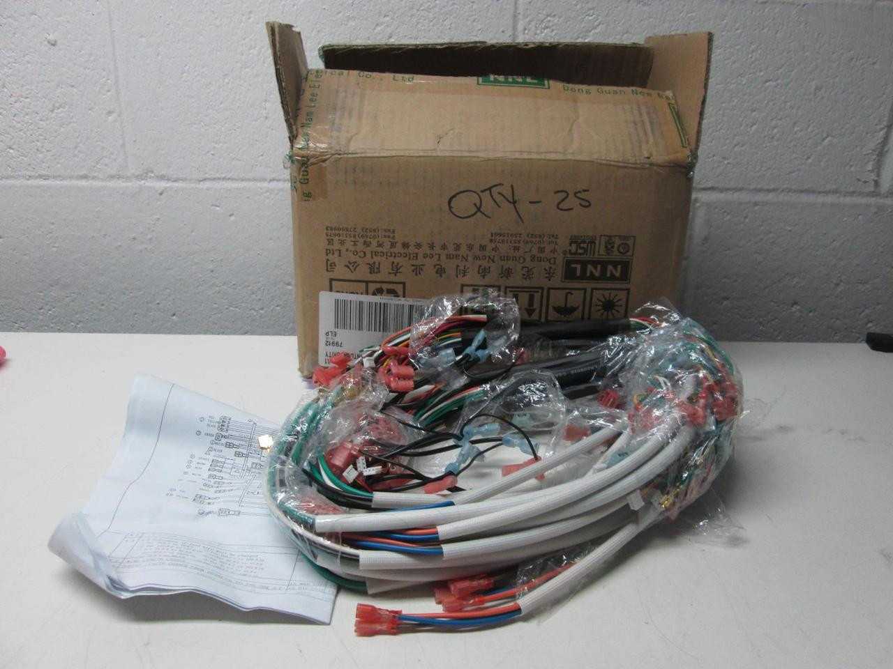 LOT OF 25 SALIPT  S-901 E209436 LR209028 CABLE ASSEMBLY  T55932 - CABLE