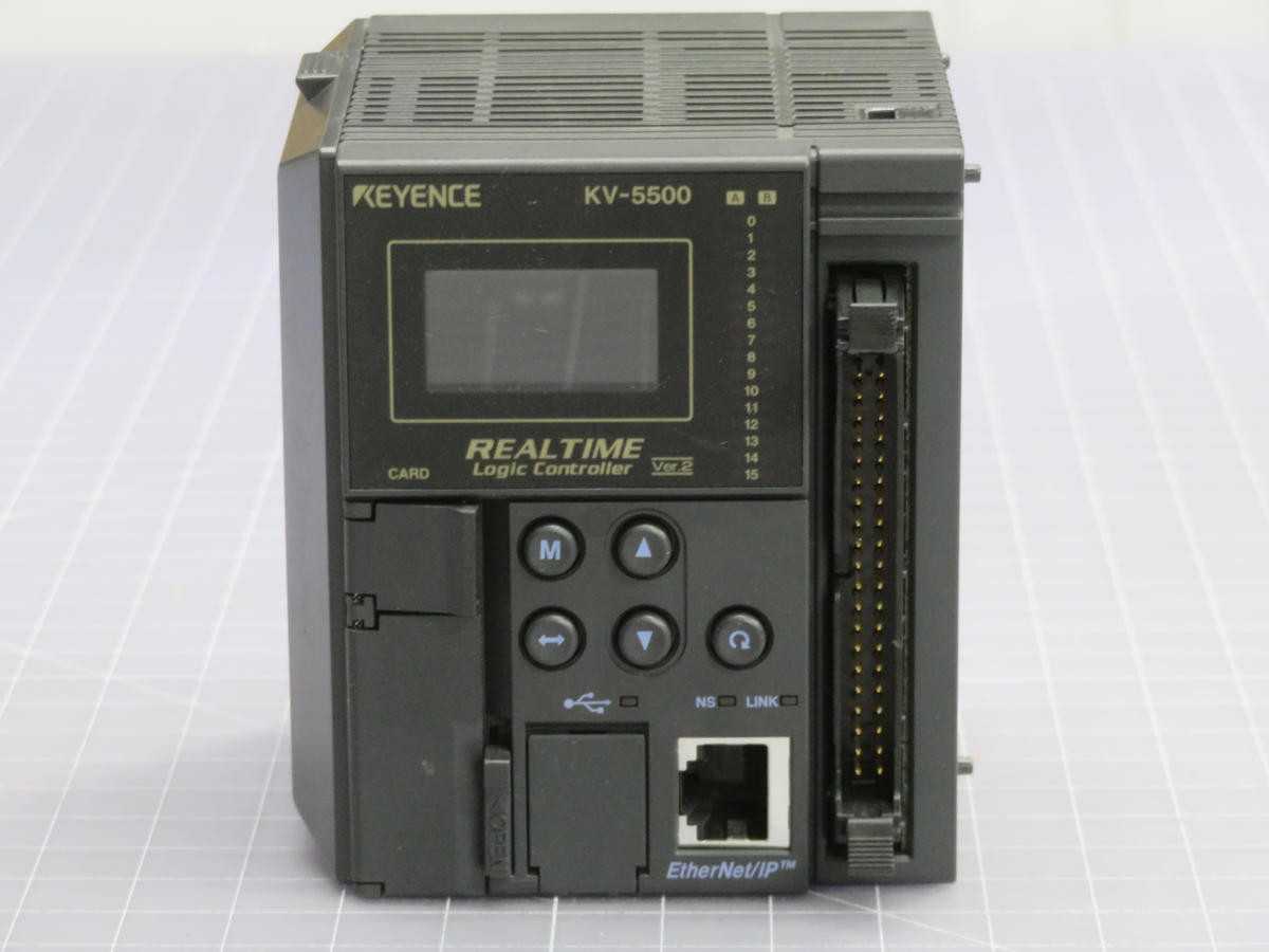 KEYENCE KV-5500 PROGRAMMABLE LOGIC CONTROLLER T232296 - PLC MODULES