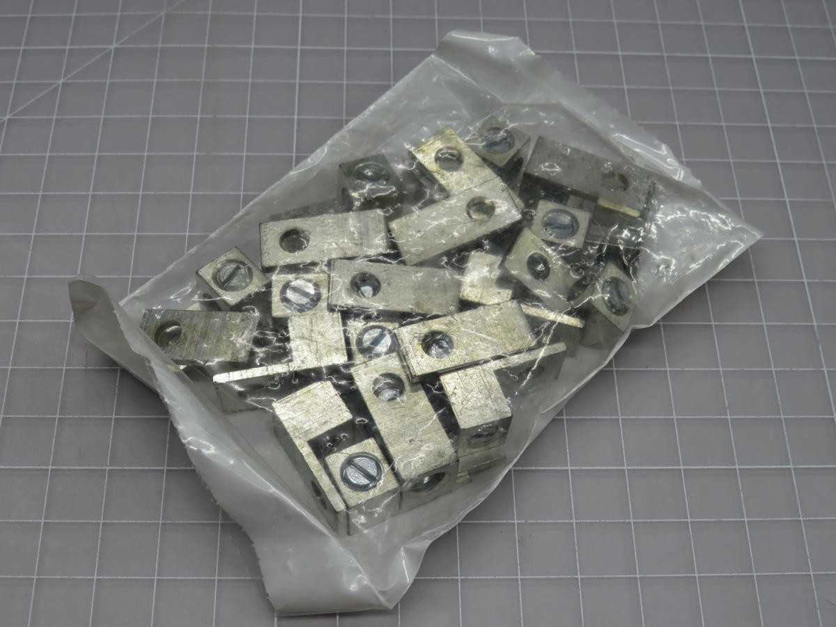 LOT OF 1000 MECHANICAL LUG 50202 2-14 GA ALUM MECH LUG 1/4" STUD T204941 - PLUGS & RECEPTACLES