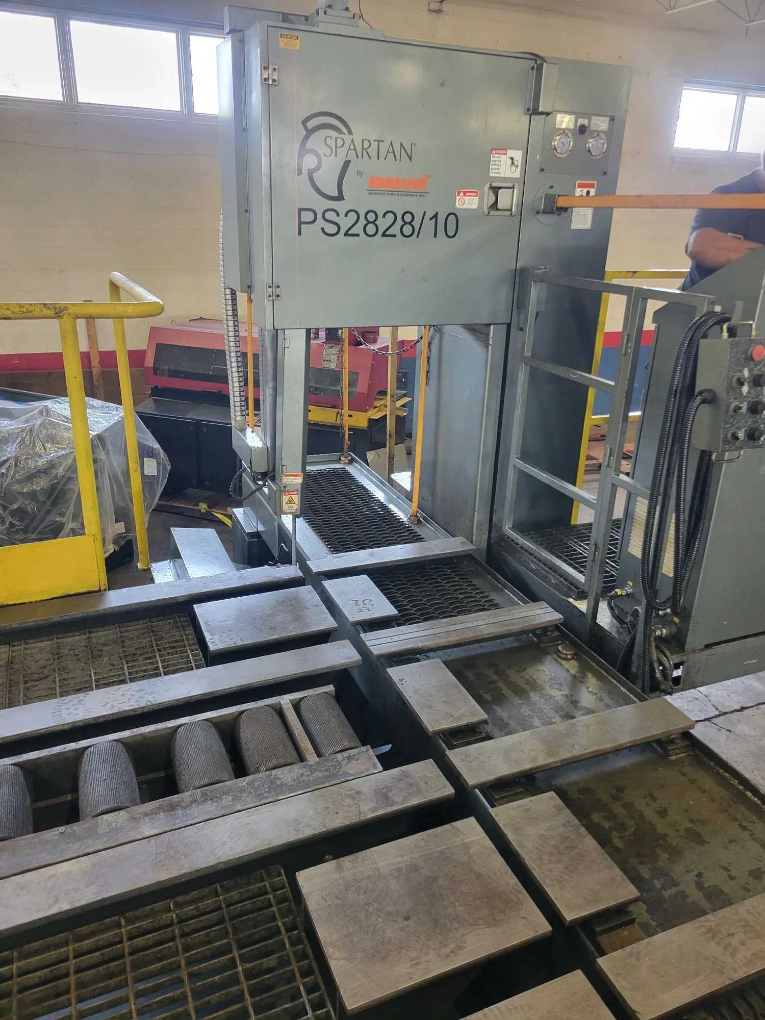 Marvel/Spartan PS2828/10, 120' X 28" X 28" LW Hour, Excellent Condition - HORIZONTAL BAND SAWS