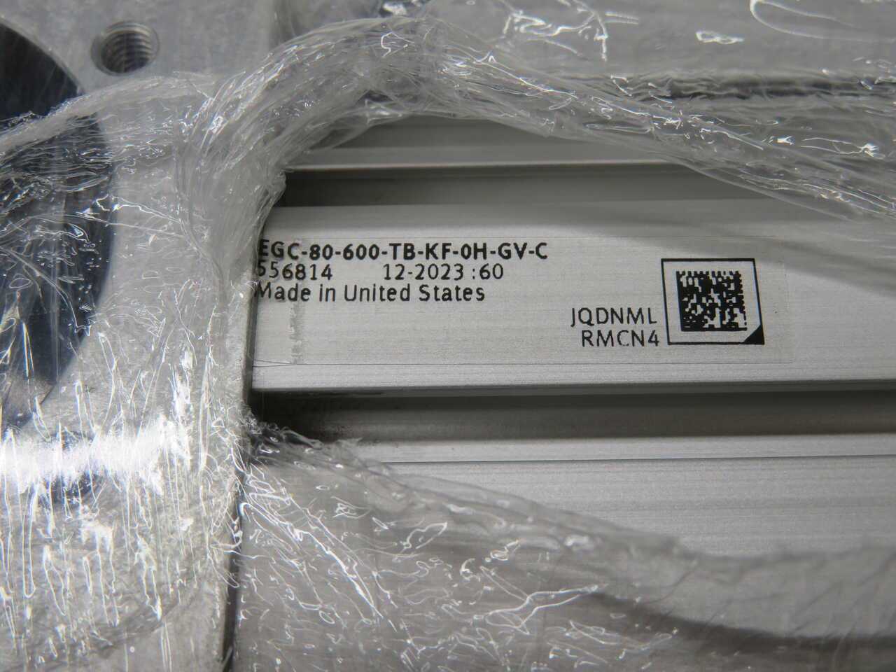 LOT OF 2 FESTO EGC-80-600-TB-KF-0H-GV-C 556814 LINEAR ACTUATOR - ACTUATOR