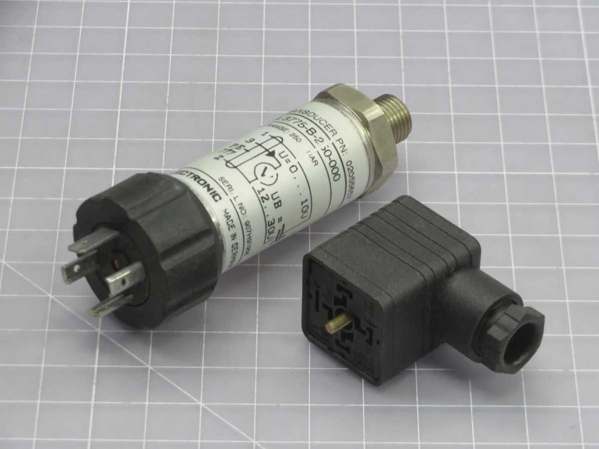 HYDAC HDA-3745-B-250-000 PRESSURE TRANSDUCER T241173 - FLOW TRANSMITTER