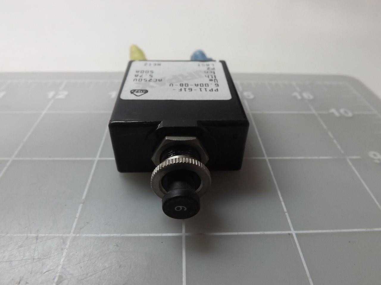LOT OF 26 AIRPAX PP11-61F-6.00A-0B-V CIRCUIT BREAKERS T50342 - CIRCUIT BREAKERS