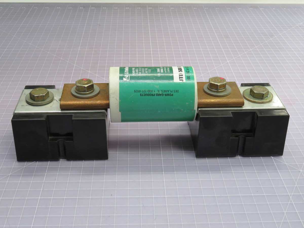 Littelfuse JTD 500 ID Time Delay Current Limiting Fuse T251264 - FUSES