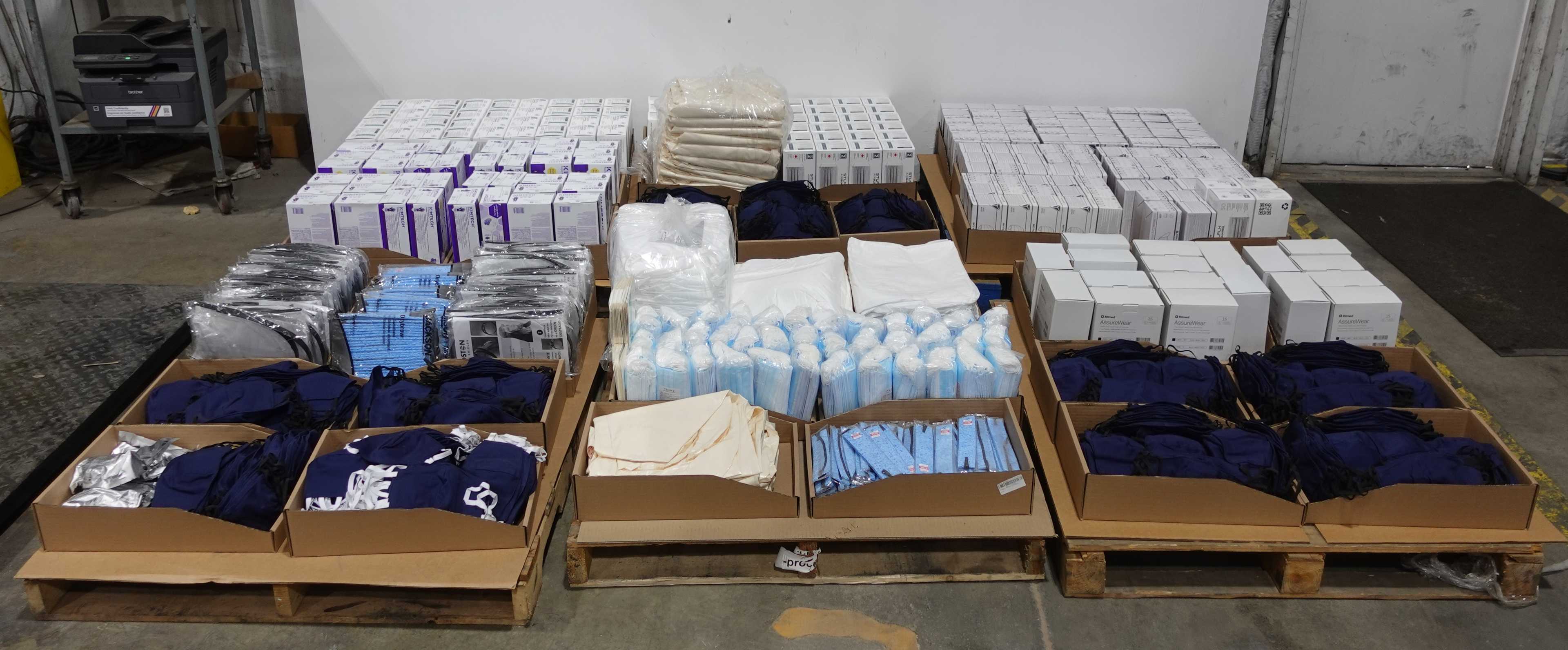 SKU 1762482 - 6 PALLET OF ASSORTED PPE - PPE