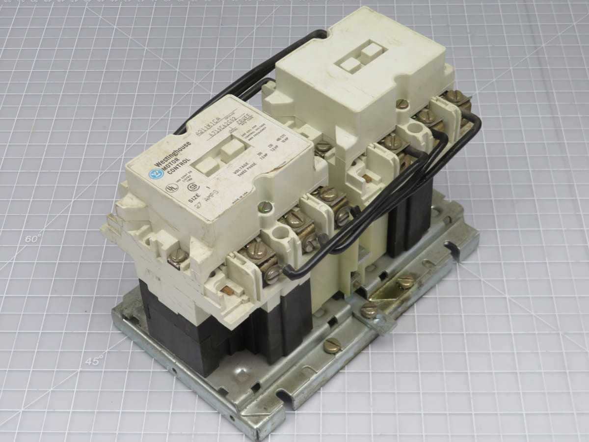 WESTINGHOUSE A211K1CA HORIZONTAL MOTOR CONTROL 27 AMP SIZE 1 200-460 V 7.5-10 HP T197481 - MOTOR STARTERS
