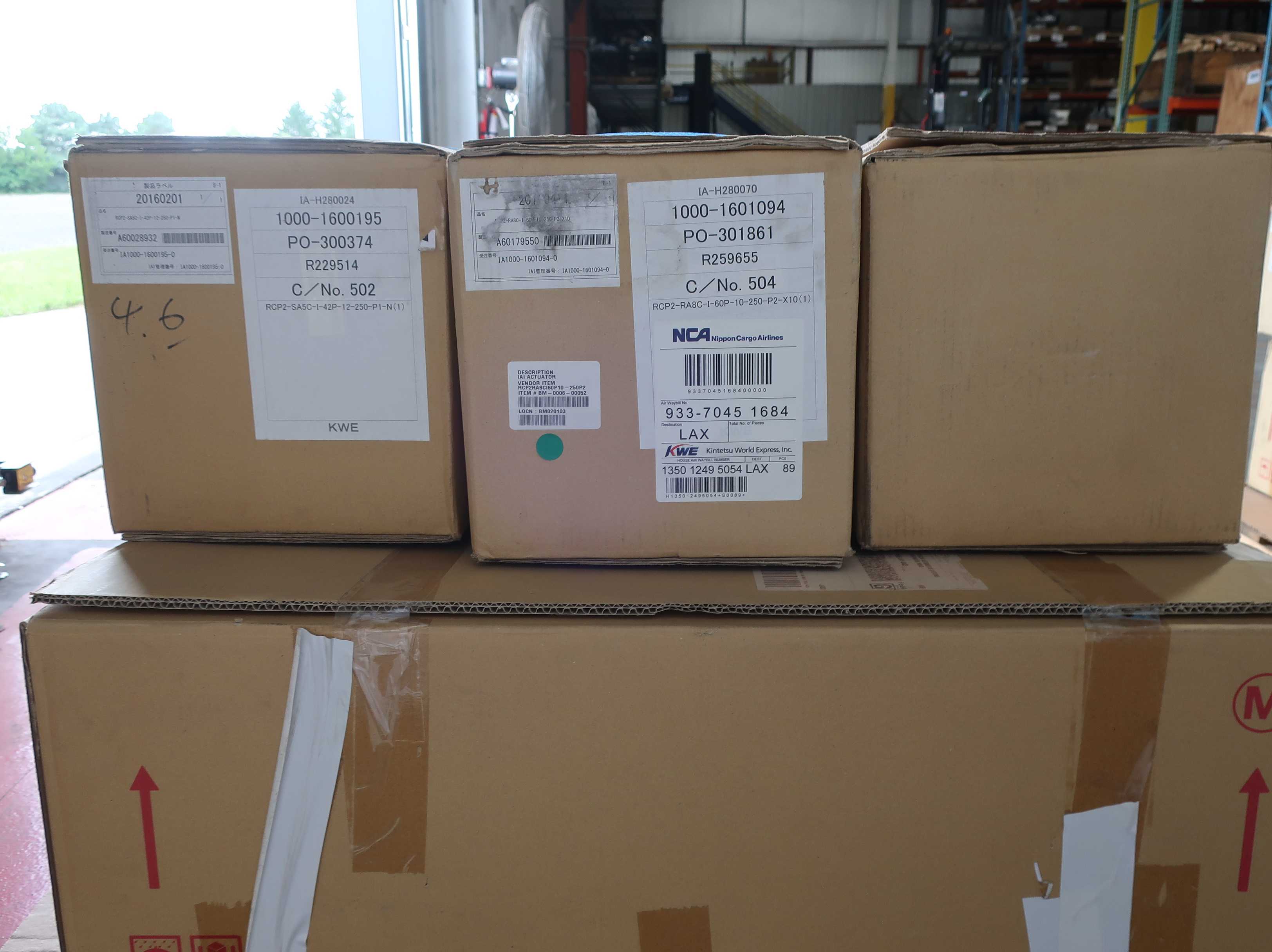 SKU 1785502 - 1 PALLET OF ASSORTED IAI LINEAR SERVO MOTORS AND ACTUATORS - LINEAR SERVO MOTORS