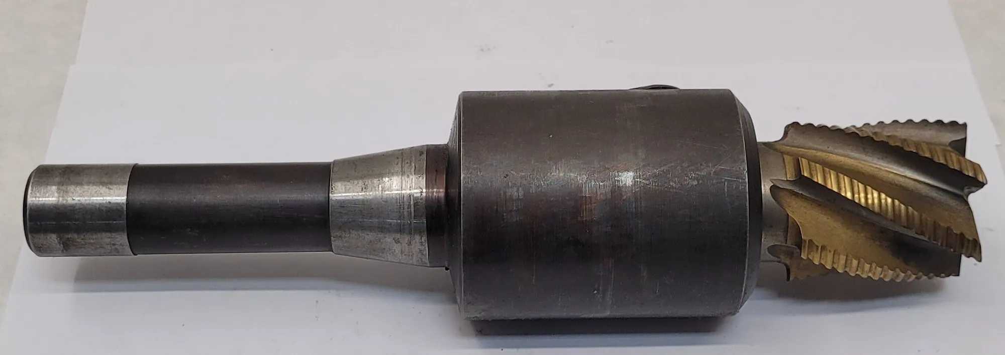 R8 END MILL HOLDER – 1-1/4 INCH W/ CUTTER - MACHINING ACCESSORIES & TOOLING