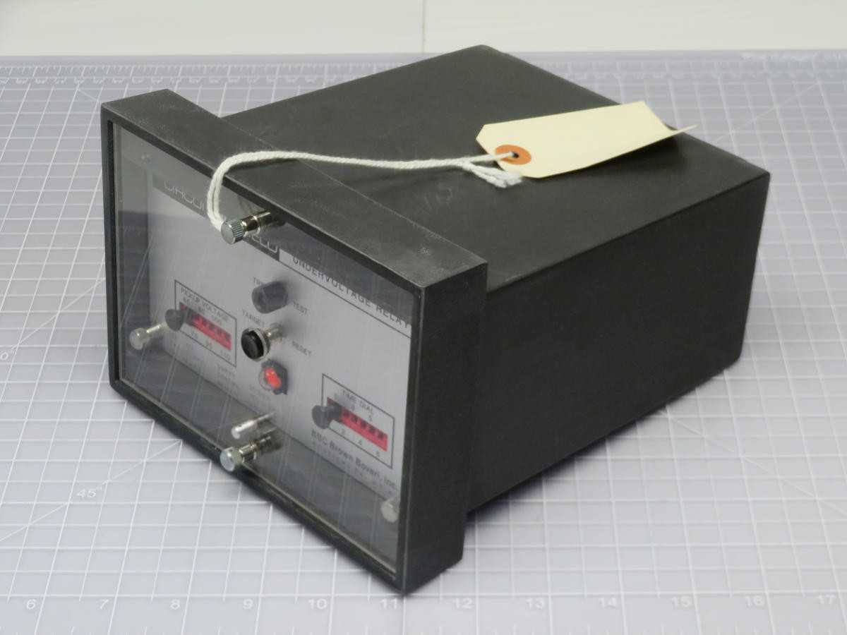 BBC 211R4175 CIRCUIT SHEILD UNDERVOLTAGE RELAY T202339 - PROTECTION RELAY
