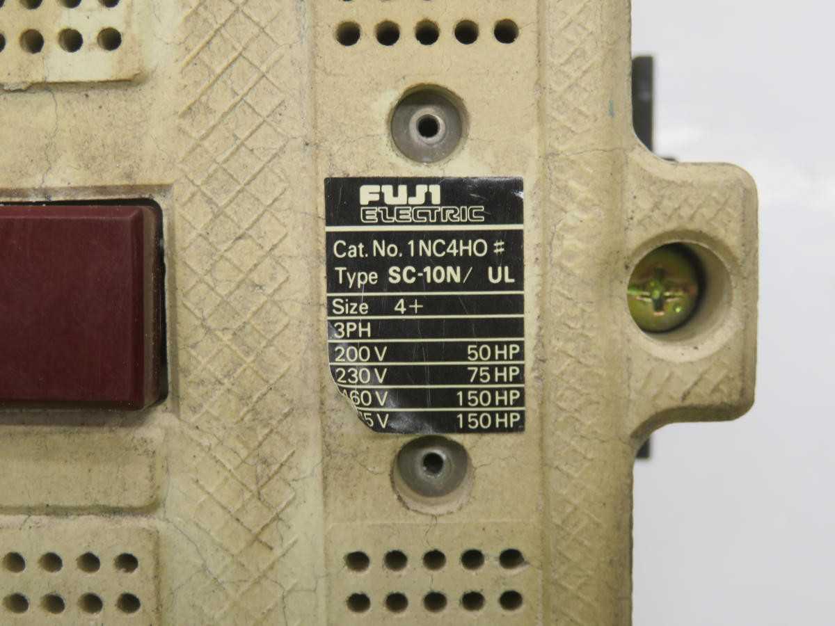 FUJI 1NC4H0 MAGNETIC CONTACTOR T234599 - ELECTRICAL RELAYS
