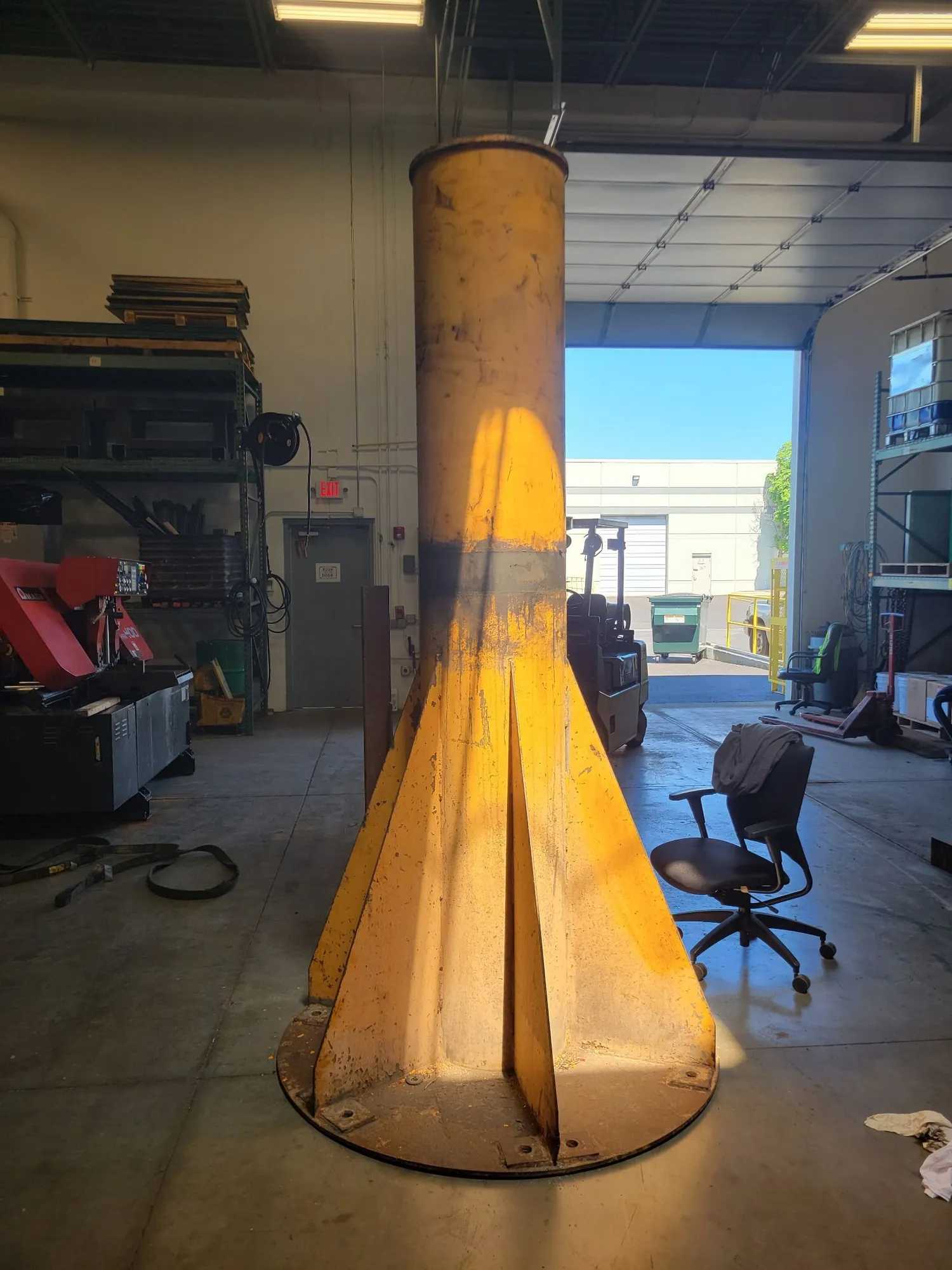 Used Abell-Howe 3 Ton Jib Crane - Heavy Duty Lifting Solution - JIB CRANE