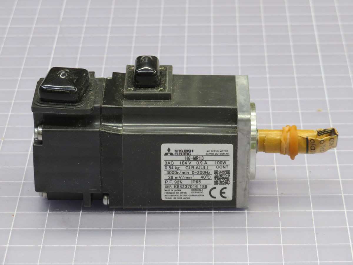 MITSUBISHI HG-MR13 AC SERVO MOTOR T255595 - SERVO