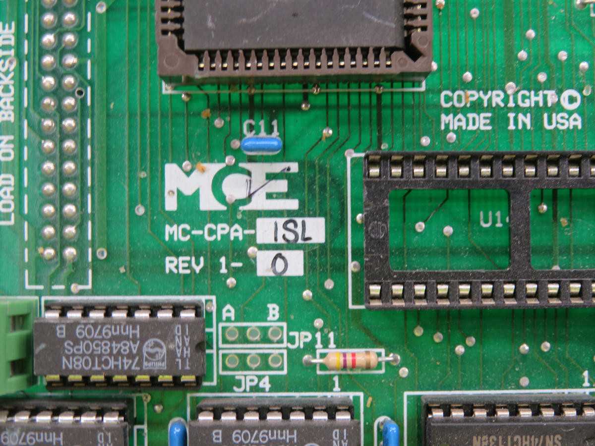 MCE MC-CPA-1SL CIRCUIT BOARD T239656 - PCB CIRCUIT BOARDS