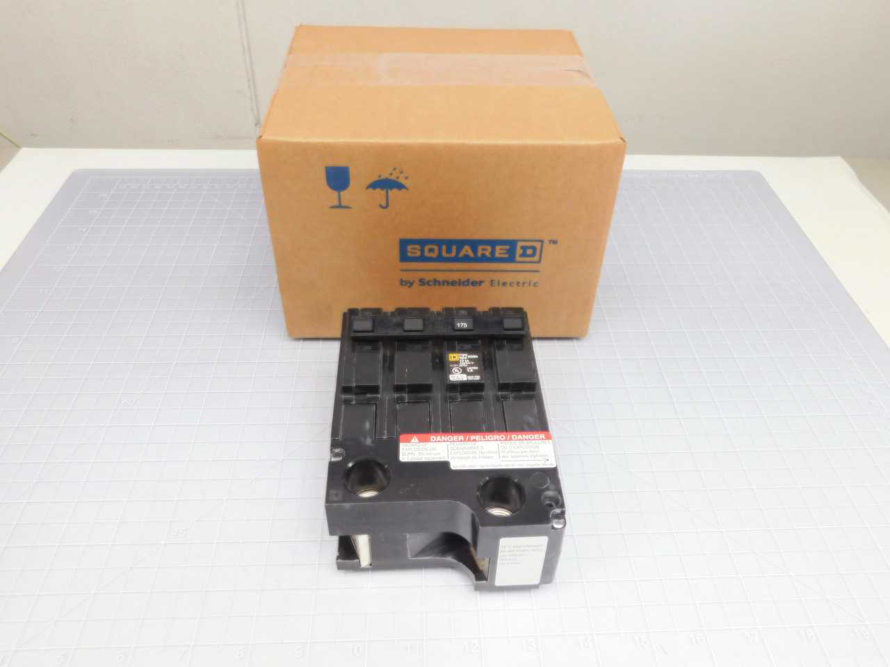 Square D HOM2175BB 175 Amp Plug-On Circuit Breaker T192397 - CIRCUIT BREAKERS