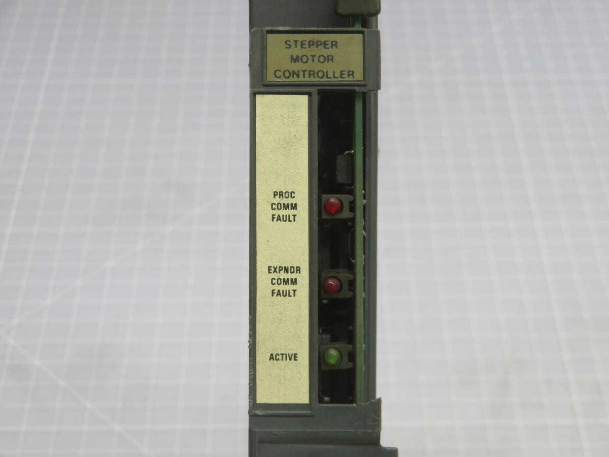 ALLEN BRADLEY 1771-M1 STEPPER MOTOR CONTROL MODULE T241655 - AUTOMATION & CONTROLS