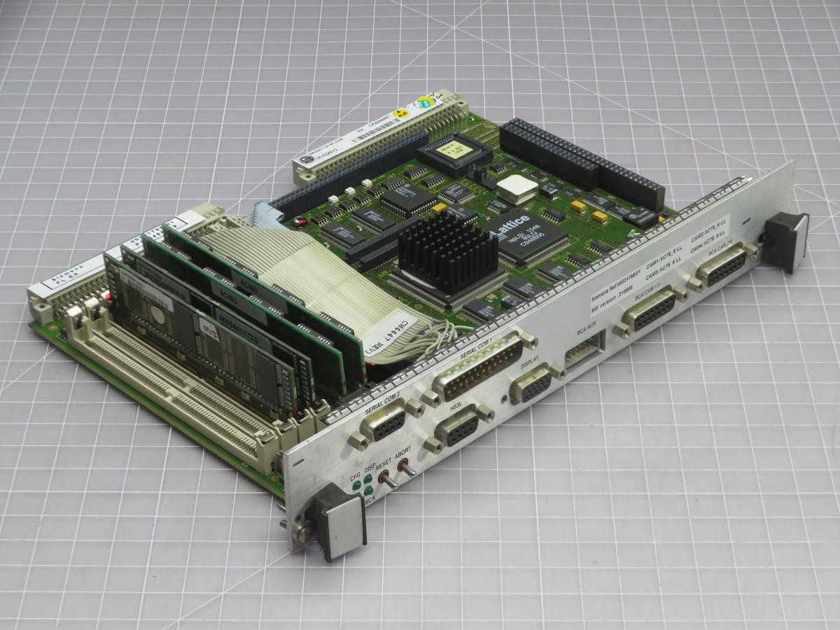 SIEMENS MVS340V2 CIRCUIT CONTROL BOARD MODULE T208564 - PCB CIRCUIT BOARDS