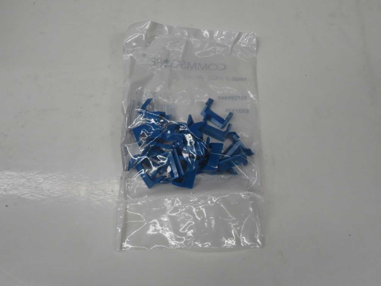 LOT OF 500 COMMSCOPE 107296444 SMALL FIBER/CABLE CONNECTOR HARDWARE COMPONENT - FIBER OPTIC CABLE