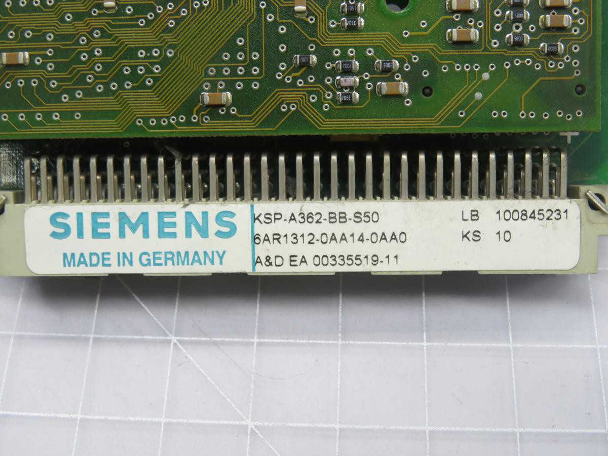 SIEMENS 6AR1312-0AA14-0AA0 KSP-A362-BB-S50 AXIS CONTROL BOARD T221749 - PCB CIRCUIT BOARDS