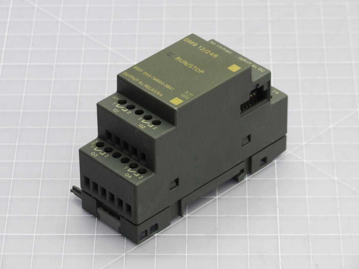SIEMENS 6ED1055-1MB00-0BA1 EXPANSION MODULE T214631 - PLC MODULES