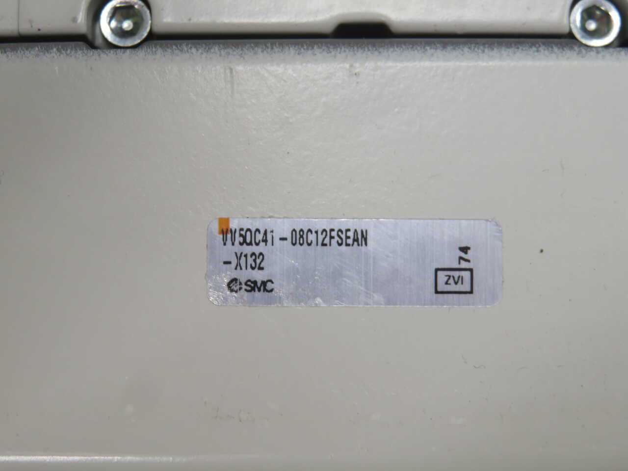 SMC VV5QC41-08C12FSEAN-X132 PNEUMATIC MANIFOLD VALVE T272331 - SOLENOID VALVE