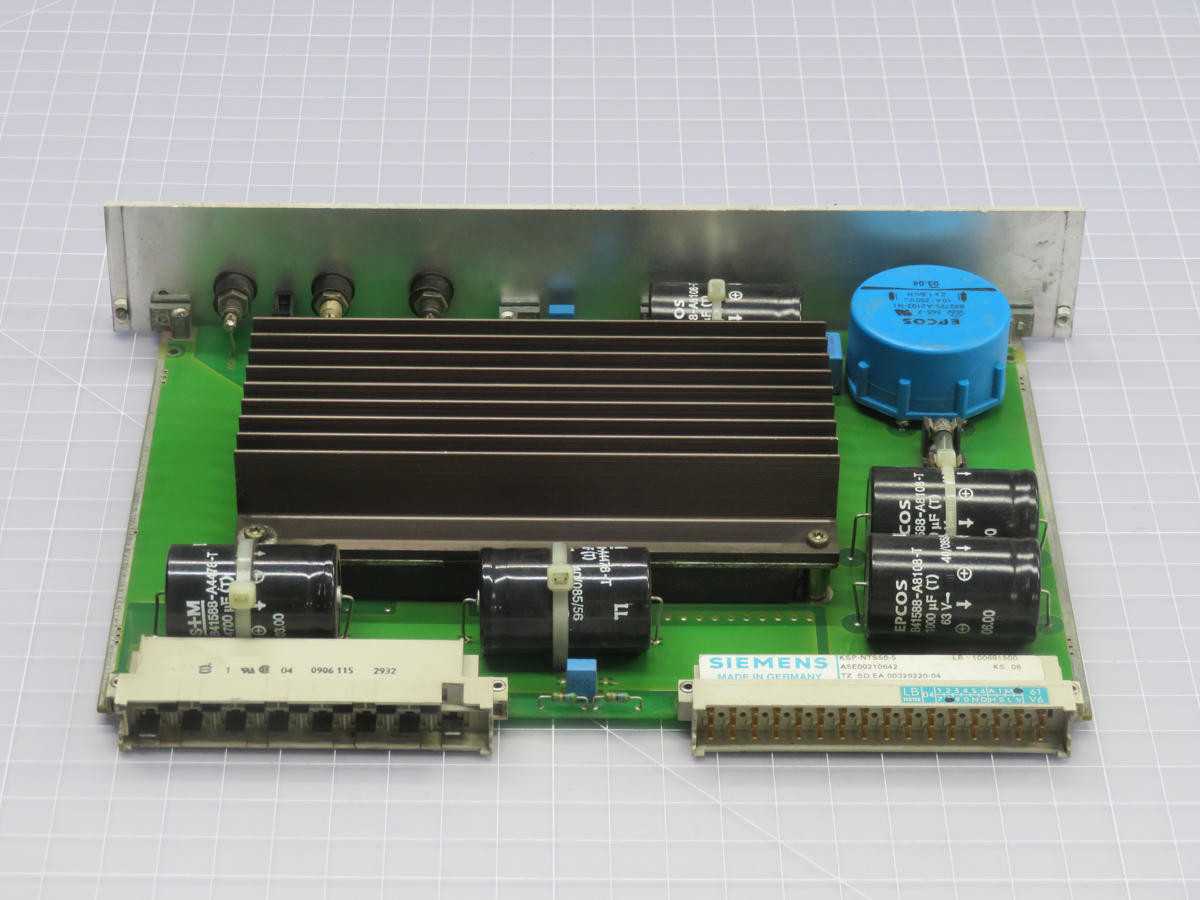 SIEMENS A5E00210642 KSP-NTS50-5 POWER SUPPLY MODULE BOARD T221730 - PCB CIRCUIT BOARDS