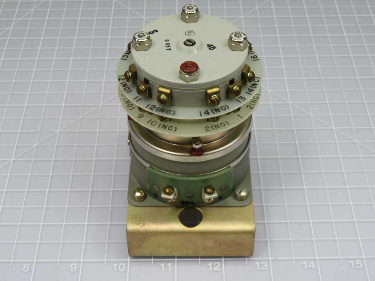 Potter & Brumfield 4103-1 Rotary Relay Coil 118 VAC T191192 - ELECTRICAL RELAYS