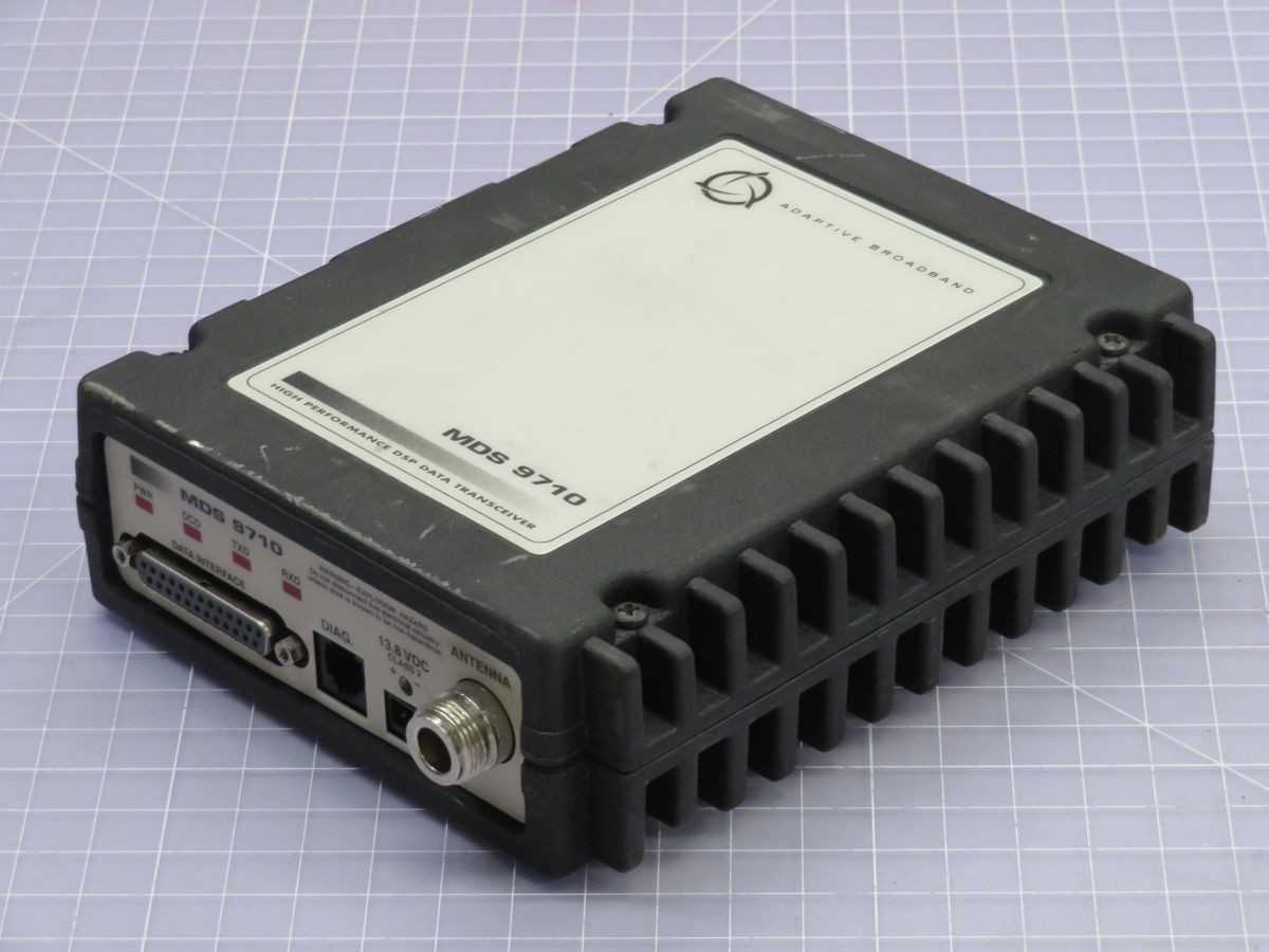 ADAPTIVE BROADBAND MDS 9710 DIGITAL RADIO DATA TRANSCEIVER T250723 - DATACENTER & FACILITY UPS