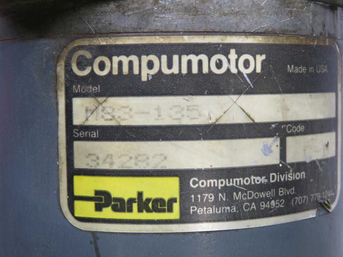 PARKER M83-135 STEPPER MOTOR T231119 - SERVO