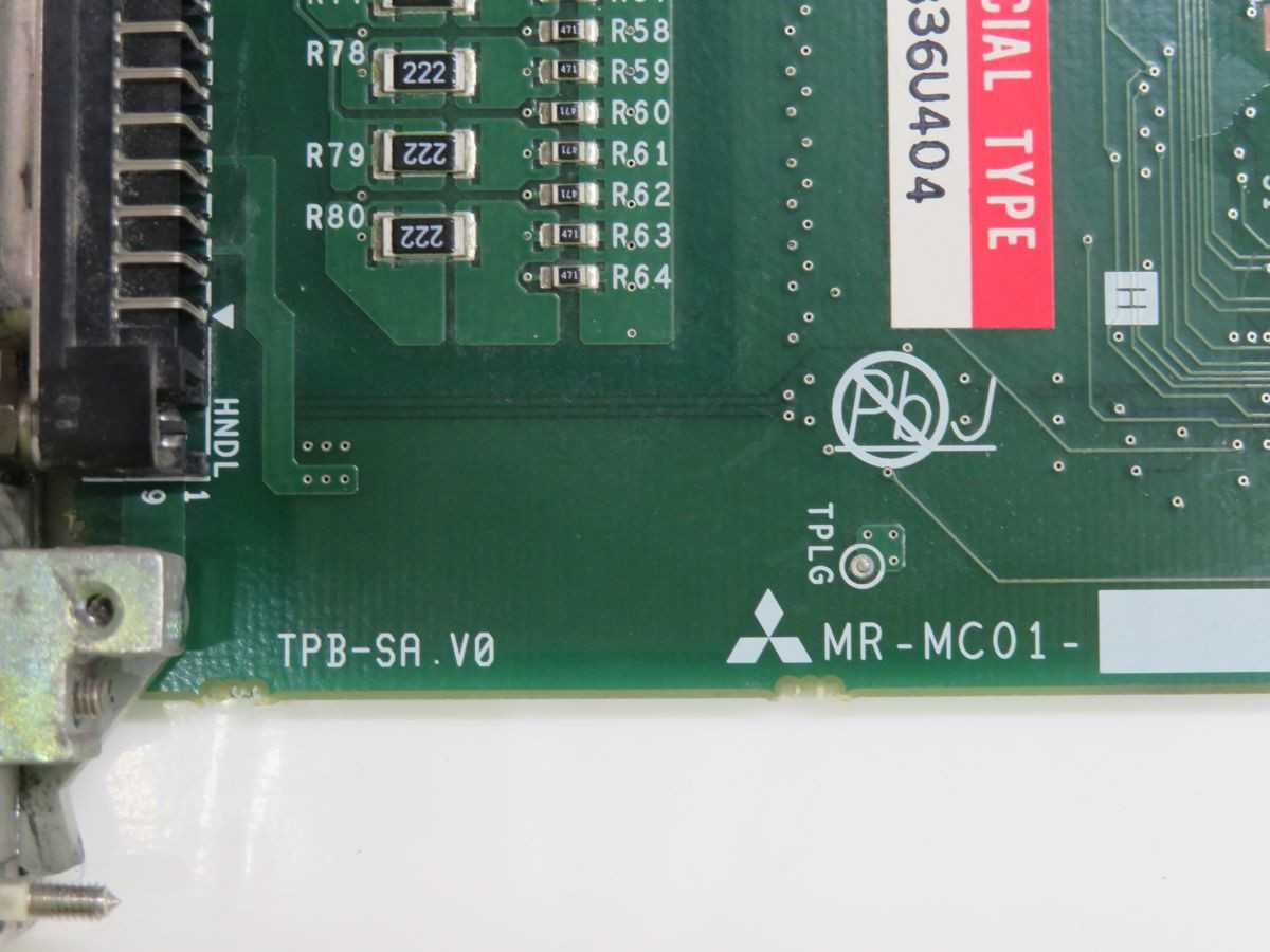 MITSUBISHI MR-MC01 VME MOTION CIRCUIT BOARD T251447 - PCB CIRCUIT BOARDS