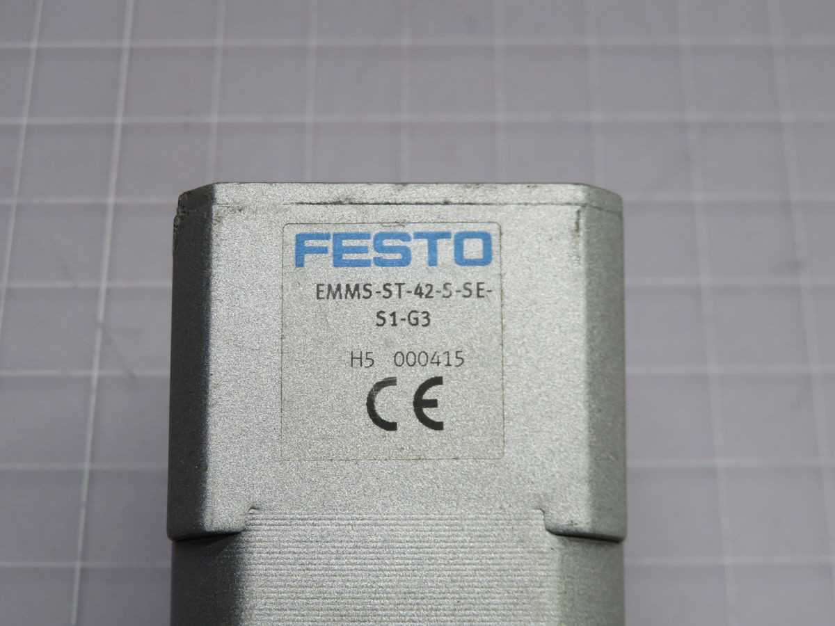 Festo EMMS-ST-42-5-SE-S1-G3 Stepper Motor T253772 - MOTOR DRIVES