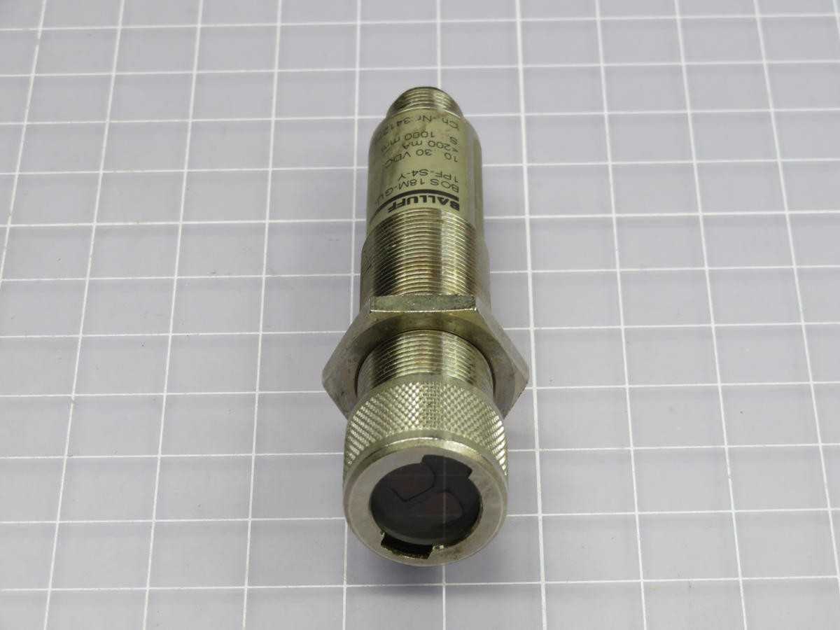 BALLUFF BOS 18M-GU-1PF-S4-Y PHOTOELECTRIC SENSOR T237792 - SENSORS