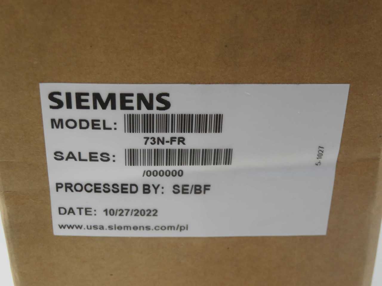 SIEMENS 73N-FR VALVE POSITIONER T269862 - VALVE POSITIONERS & INDICATORS