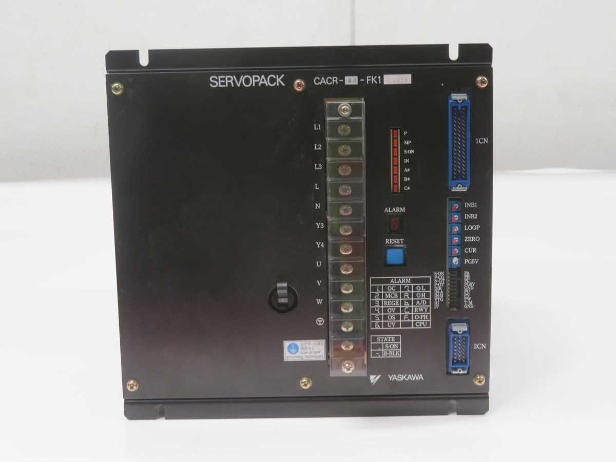 Yaskawa CACR-44-FK1CSY1A Servopack Drive T247163 - SERVO