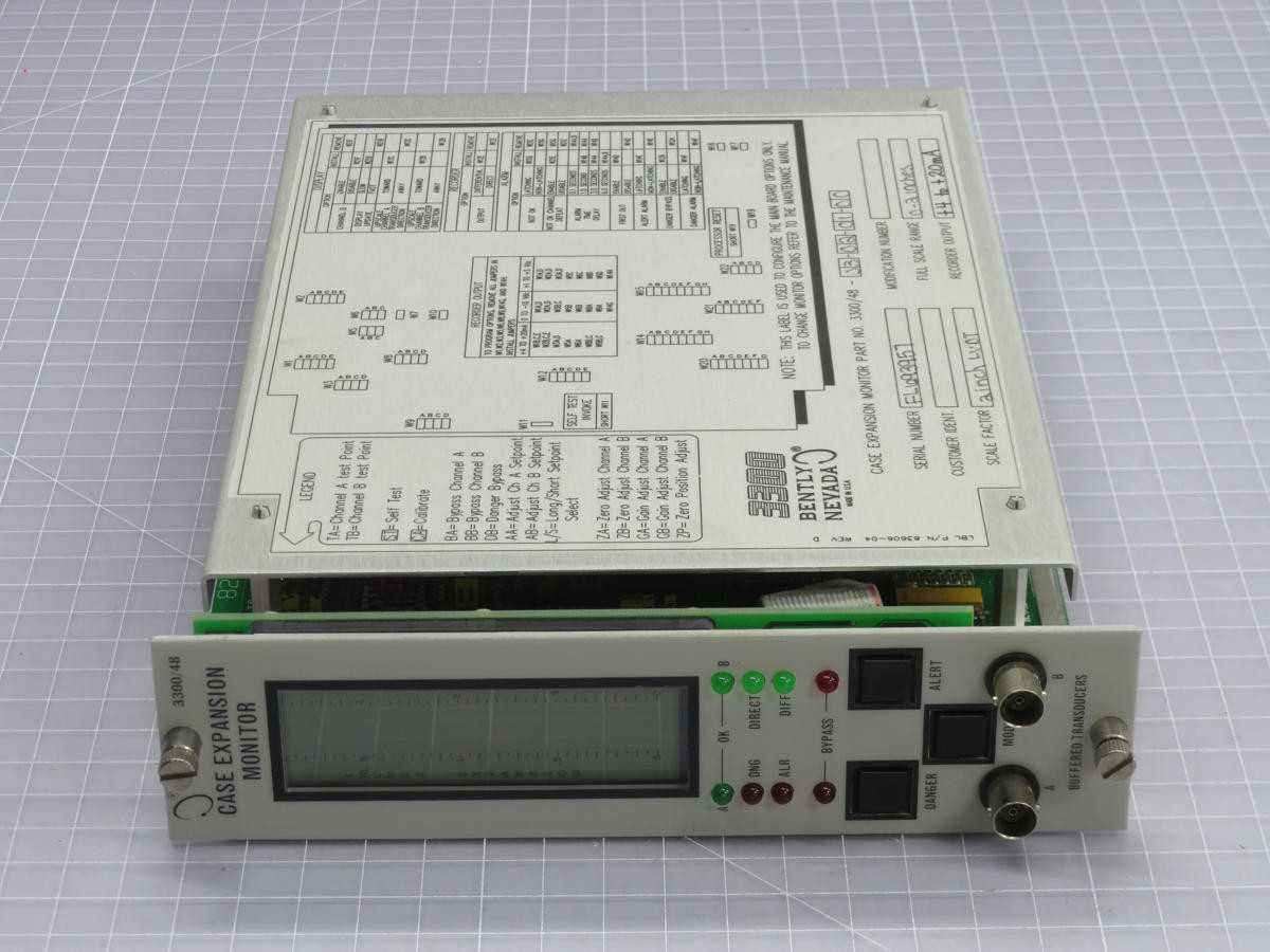 BENTLY NEVADA 3300/48-03-02-01-00 CPU/CONTROL BOARD T229377 - PCB CIRCUIT BOARDS