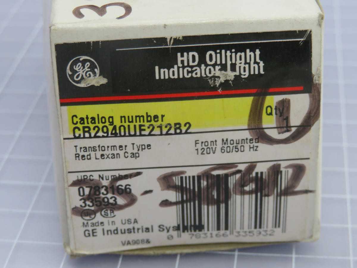 General Electric CR2940UE212B2 Indicating Light T223431 - LIGHTING