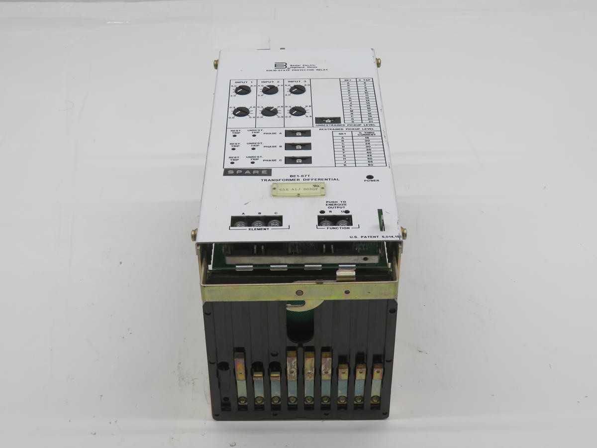 BASLER BE1-87T SOLID-STATE PROTECTIVE RELAY T211673 - PROTECTION RELAY