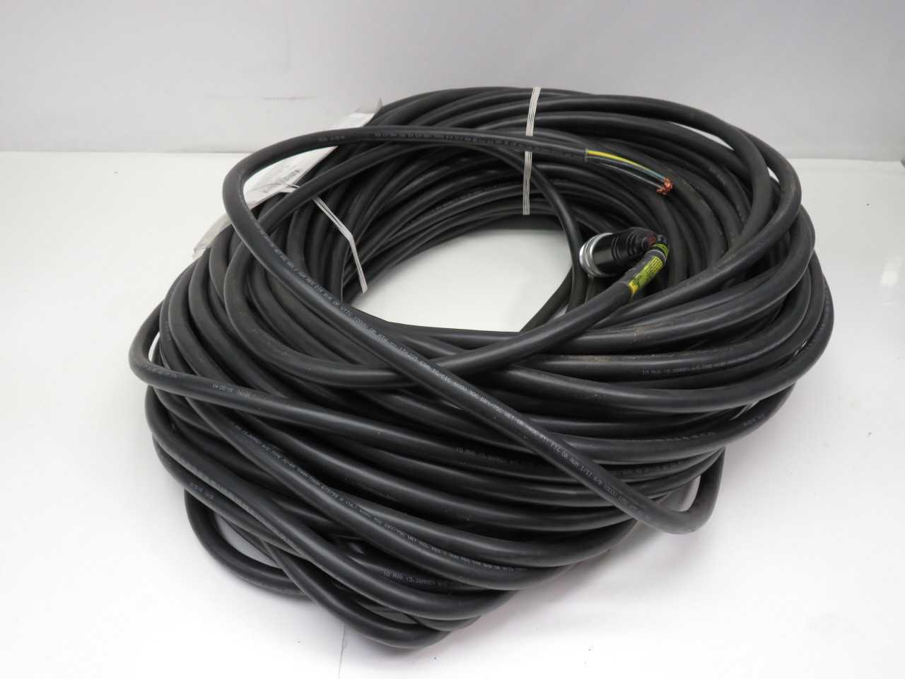 Brad Power Actuator Cable 4P M/MP SK ST #10 BK TPE 70M - High Quality Performance - SERVO DRIVES