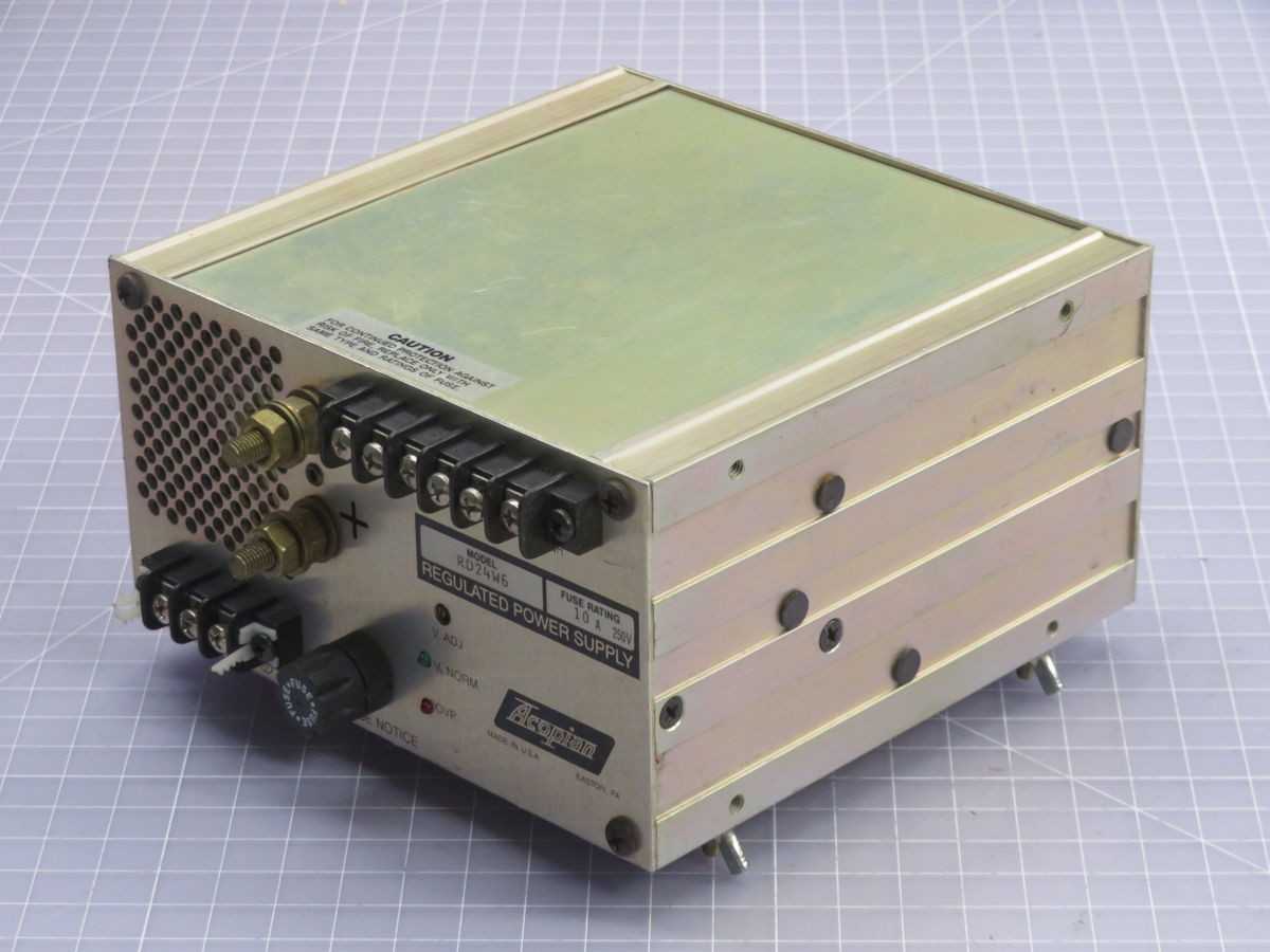 Acopian RD24W6 Gold Box Switching Regulated Power Supply T249740 - POWER SUPPLIES