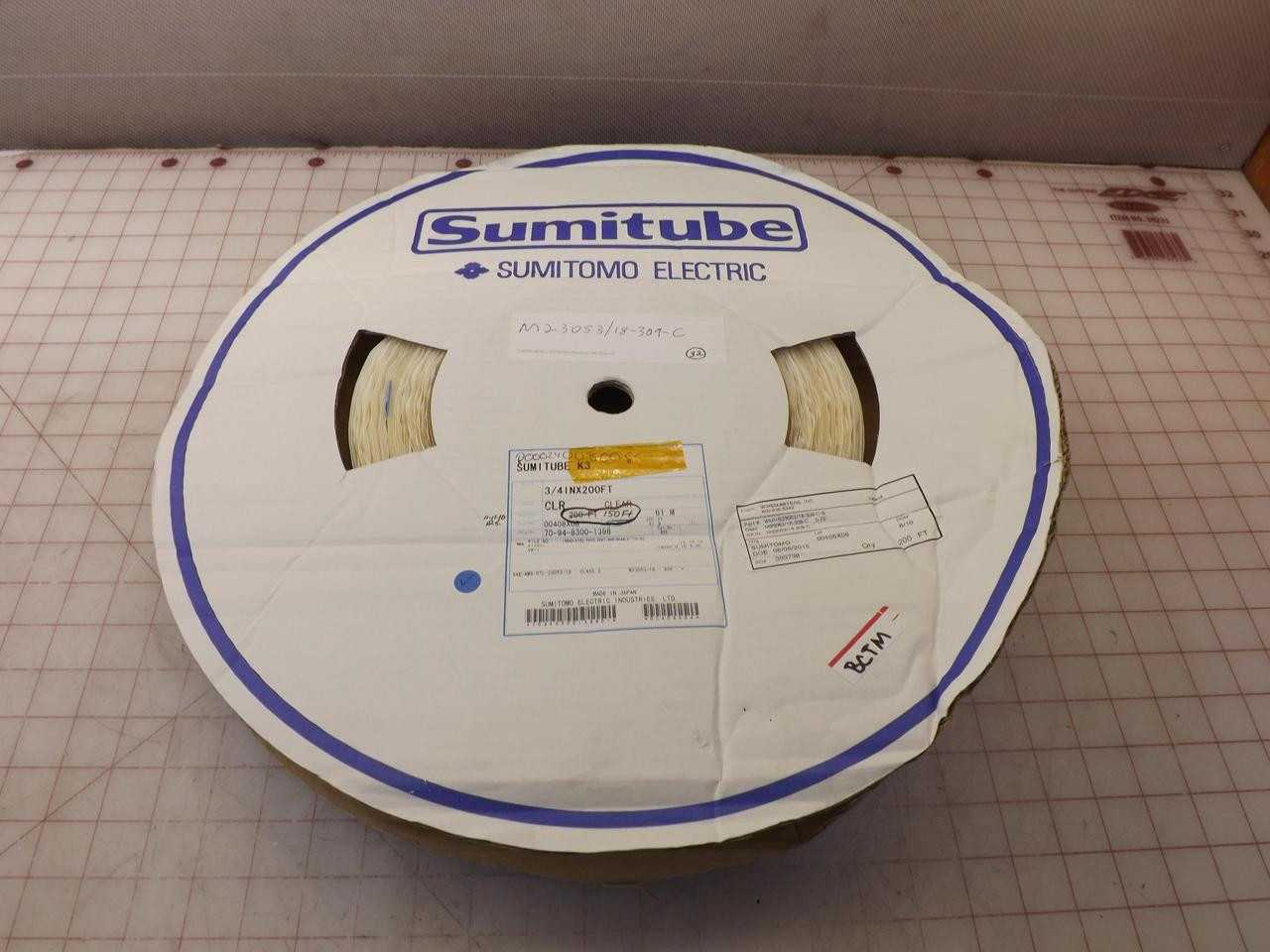 Sumitomo Electric Sumitube WMHS23053/18-309-C Heat Shrink Tube 150 Ft T34214 - HEATING ELEMENTS