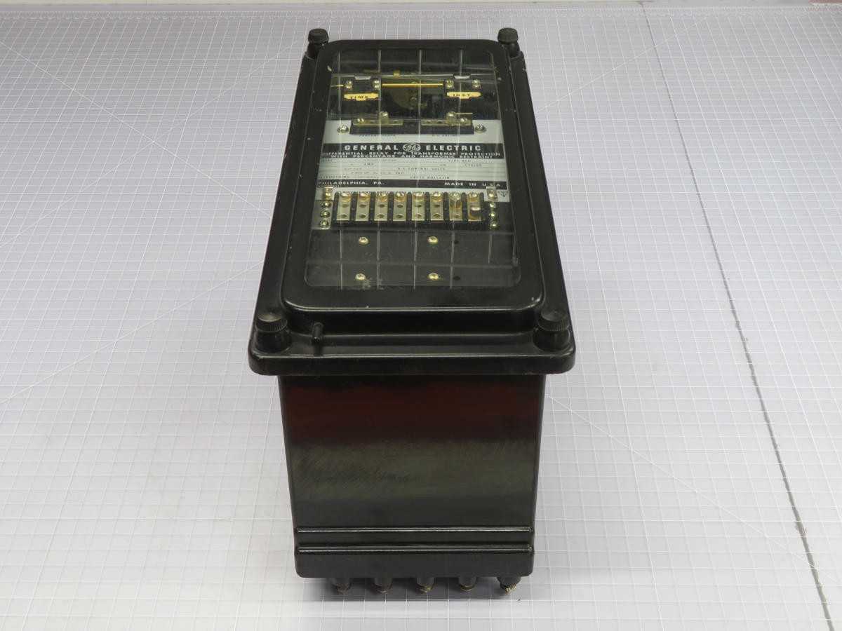 GE 12BDD15B16A DIFFERENTIAL RELAY TRANSFORMER PROTECTION HARMONIC RESTRAINT BDD1 T210248 - ELECTRICAL COMPONENTS