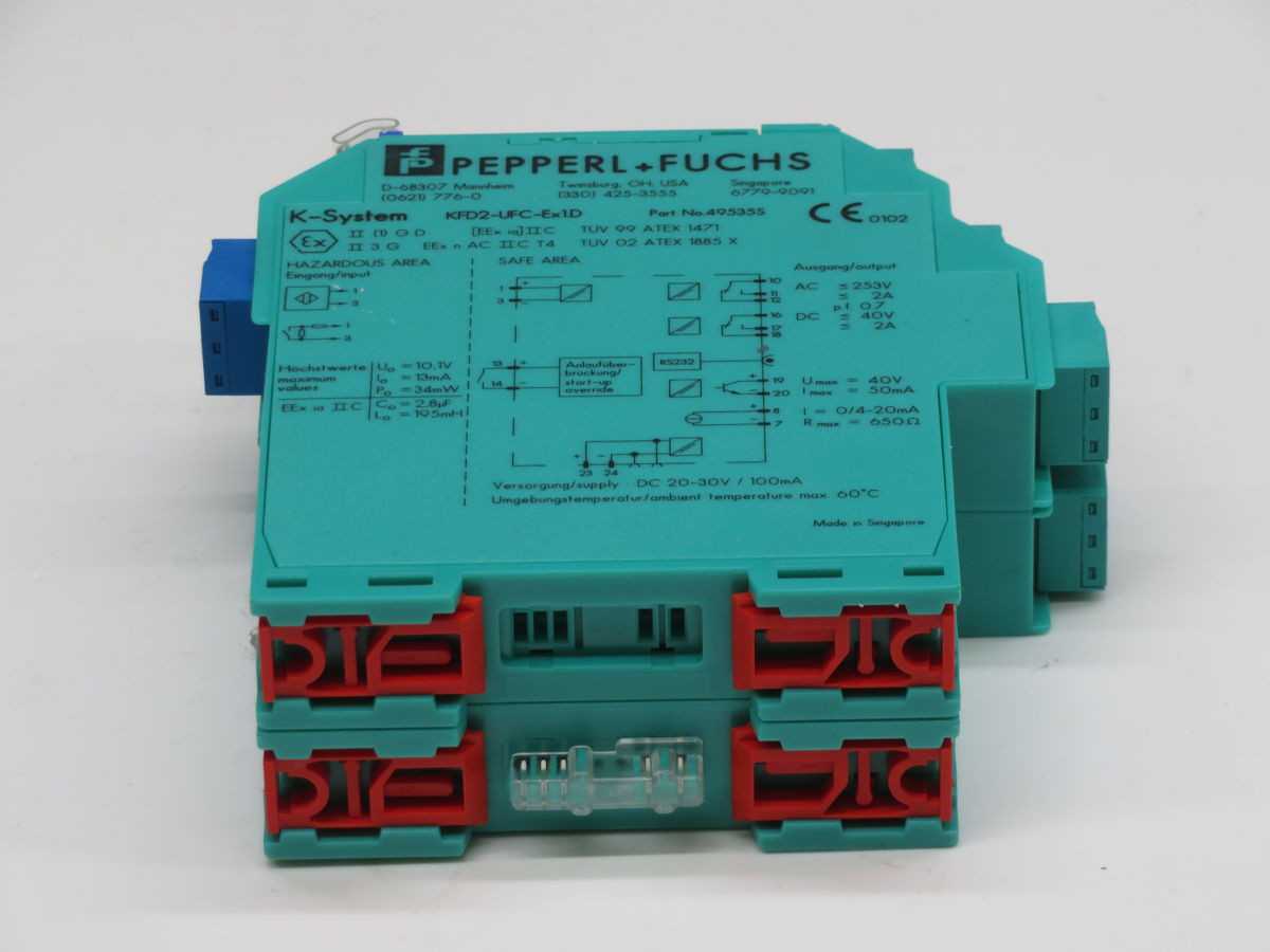 PEPPERL & FUCHS KFD2-UFC-EX1D FREQUENCY CONVERTER T255711 - CONVERTERS