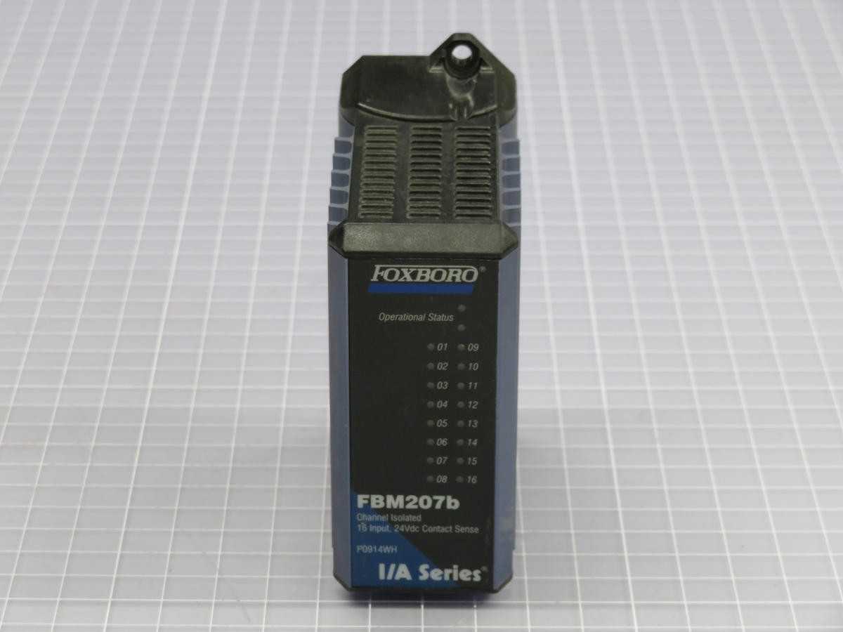 FOXBORO FBM207B CHANNEL ISOLATED 16 INPUT CONTACT SENSE T212063 - MISCELLANEOUS