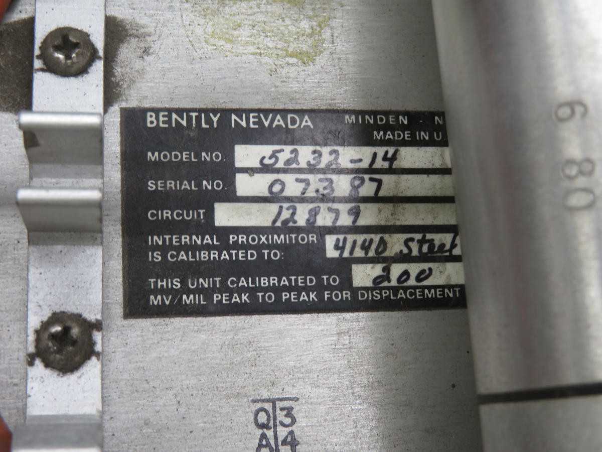 BENTLY NEVADA 5232-14 T221992 - CORDSET CABLES