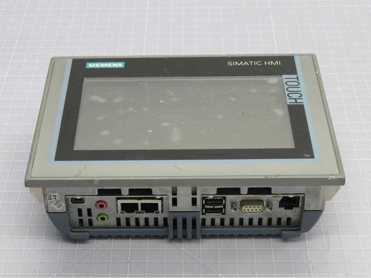 Siemens 6AV2 124-0GC01-0AX0 Operator Interface - High-Quality Control Solution - HMIS & DISPLAYS