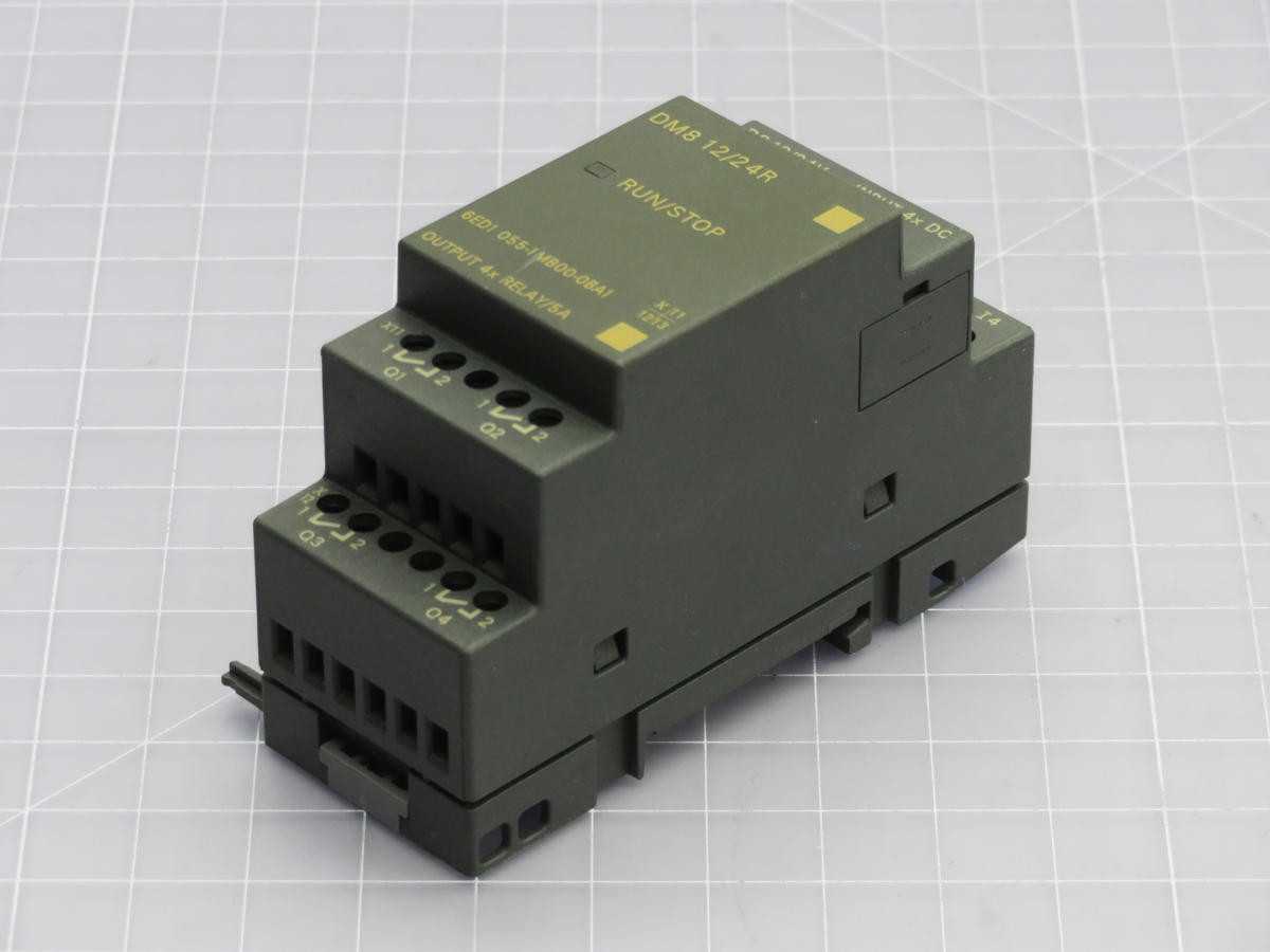 SIEMENS 6ED1 055-1 MB00-0BA1 EXPANSION MODULE T214651 - PLC MODULES