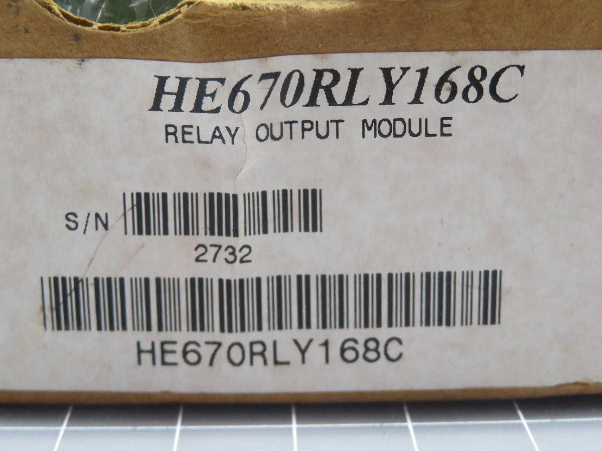 Horner HE670RLY168C I/O Output Module T213730 - Reliable Performance - ELECTRICAL RELAYS