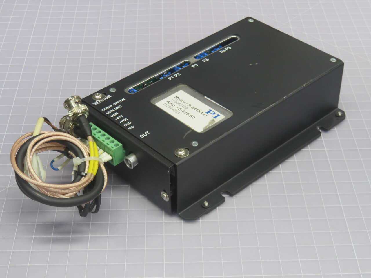 PI (PHYSIK INSTRUMENTE) P-841K141 PIEZO ACTUATOR AMPLIFIER/DRIVER MODULE - AUTOMATION & CONTROLS